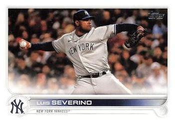 #533 Luis Severino - New York Yankees - 2022 Topps Baseball