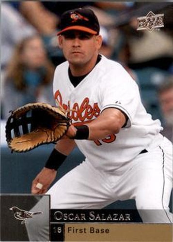 #533 Oscar Salazar - Baltimore Orioles - 2009 Upper Deck Baseball