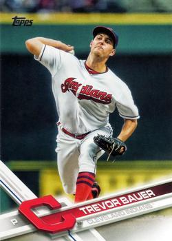 #533 Trevor Bauer - Cleveland Indians - 2017 Topps Baseball