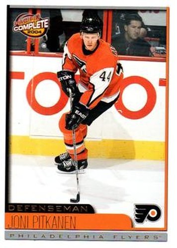#533 Joni Pitkanen - Philadelphia Flyers - 2003-04 Pacific Complete Hockey