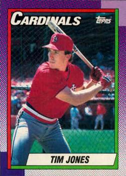 #533 Tim Jones - St. Louis Cardinals - 1990 Topps Baseball