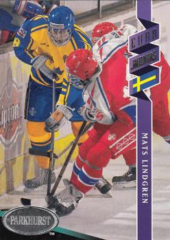 #534 Mats Lindgren - Sweden - 1993-94 Parkhurst Hockey