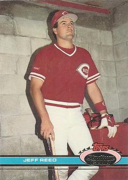 #534 Jeff Reed - Cincinnati Reds - 1991 Stadium Club Baseball