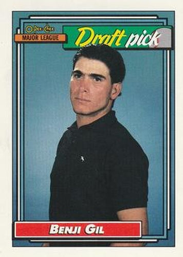 #534 Benji Gil - Texas Rangers - 1992 O-Pee-Chee Baseball
