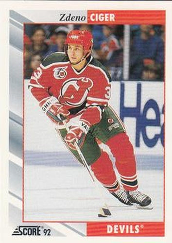 #534 Zdeno Ciger - New Jersey Devils - 1992-93 Score USA Hockey