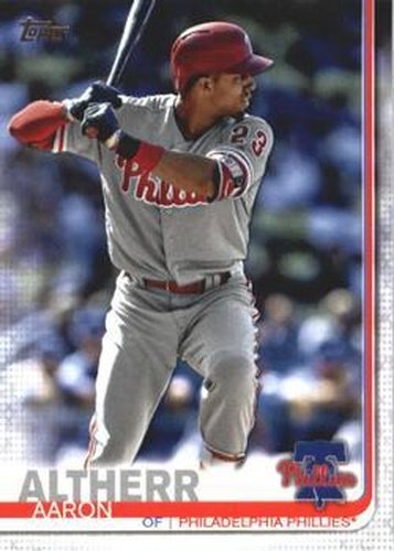 #534 Aaron Altherr - Philadelphia Phillies - 2019 Topps Baseball