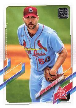 #534 Adam Wainwright - St. Louis Cardinals - 2021 Topps Baseball