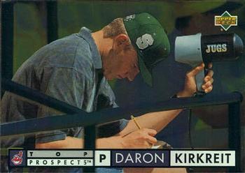#534 Daron Kirkreit - Cleveland Indians - 1994 Upper Deck Baseball