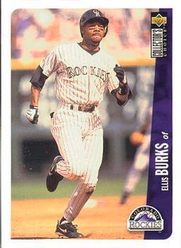 #534 Ellis Burks - Colorado Rockies - 1996 Collector's Choice Baseball