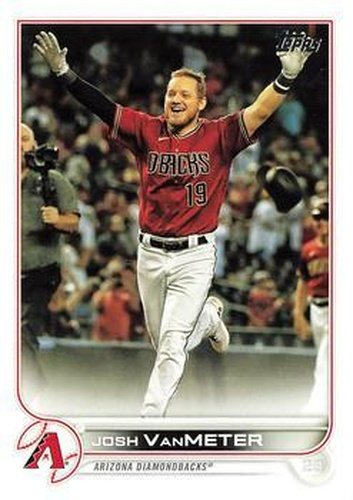 #534 Josh VanMeter - Arizona Diamondbacks - 2022 Topps Baseball