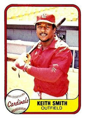#534 Keith Smith - St. Louis Cardinals - 1981 Fleer Baseball