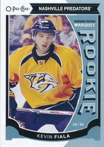 #534 Kevin Fiala - Nashville Predators - 2015-16 O-Pee-Chee Hockey