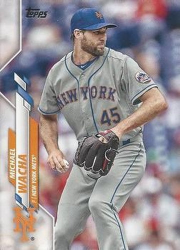 #534 Michael Wacha - New York Mets - 2020 Topps Baseball