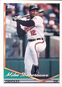 #534 Mike Devereaux - Baltimore Orioles - 1994 Topps Baseball