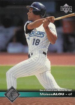 #534 Moises Alou - Florida Marlins - 1997 Upper Deck Baseball