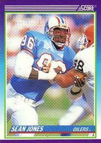 #534 Sean Jones - Houston Oilers - 1990 Score Football