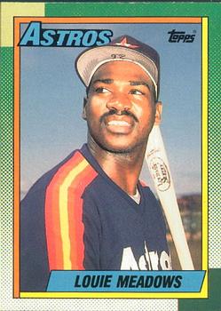 #534 Louie Meadows - Houston Astros - 1990 O-Pee-Chee Baseball
