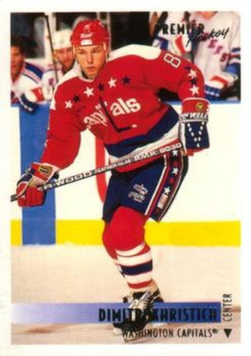 #534 Dmitri Khristich - Washington Capitals - 1994-95 O-Pee-Chee Premier Hockey