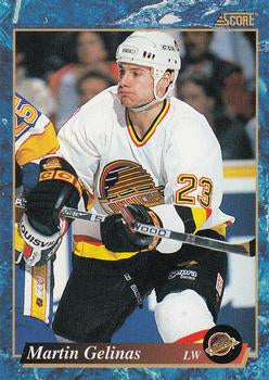 #534 Martin Gelinas - Vancouver Canucks - 1993-94 Score Canadian Hockey