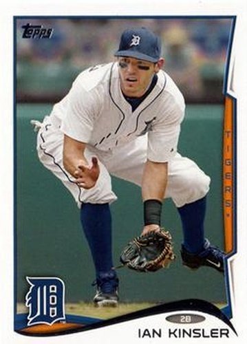 #534a Ian Kinsler - Detroit Tigers - 2014 Topps Baseball