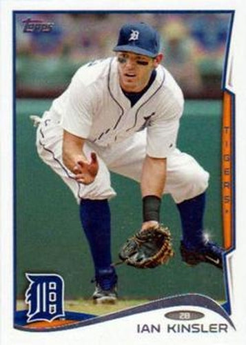 #534b Ian Kinsler - Detroit Tigers - 2014 Topps Baseball