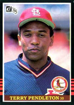 #534b Terry Pendleton - St. Louis Cardinals - 1985 Donruss Baseball
