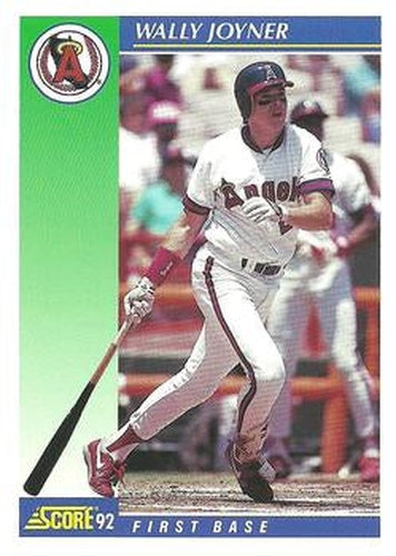 #535 Wally Joyner - California Angels - 1992 Score Baseball