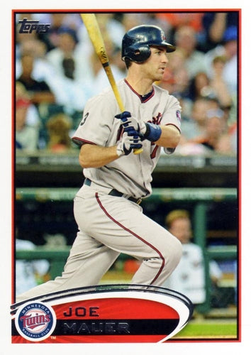 #535 Joe Mauer - Minnesota Twins - 2012 Topps Baseball