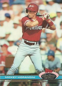 #535 Mickey Morandini - Philadelphia Phillies - 1991 Stadium Club Baseball