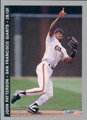 #535 John Patterson - San Francisco Giants - 1993 Fleer Baseball
