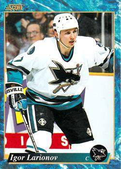 #535 Igor Larionov - San Jose Sharks - 1993-94 Score Canadian Hockey