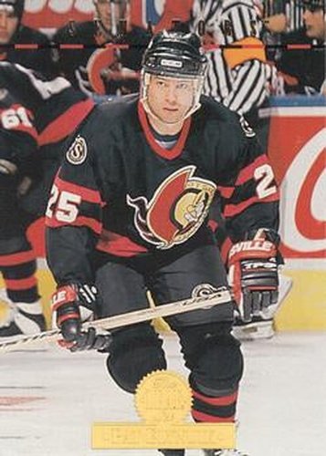 #535 Pat Elynuik - Ottawa Senators - 1994-95 Leaf Hockey