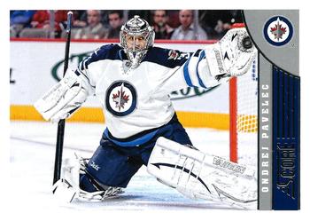 #535 Ondrej Pavelec - Winnipeg Jets - 2013-14 Score Hockey