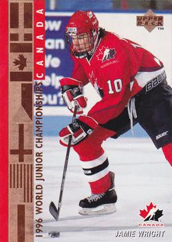 #535 Jamie Wright - Canada - 1995-96 Upper Deck Hockey