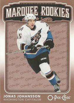#535 Jonas Johansson - Washington Capitals - 2006-07 O-Pee-Chee Hockey