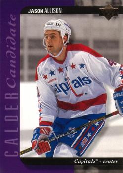 #535 Jason Allison - Washington Capitals - 1994-95 Upper Deck Hockey