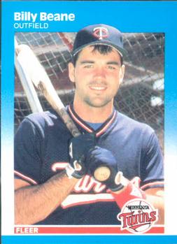 #535 Billy Beane - Minnesota Twins - 1987 Fleer Baseball