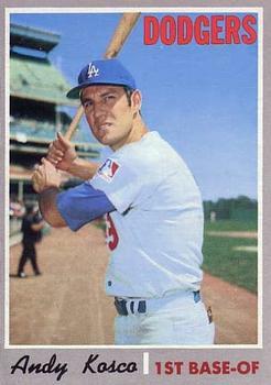 #535 Andy Kosco - Los Angeles Dodgers - 1970 Topps Baseball