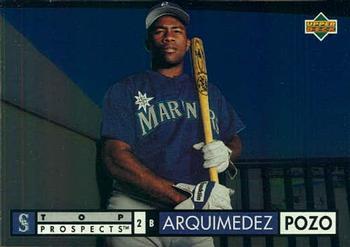 #535 Arquimedez Pozo - Seattle Mariners - 1994 Upper Deck Baseball