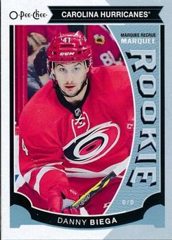 #535 Danny Biega - Carolina Hurricanes - 2015-16 O-Pee-Chee Hockey