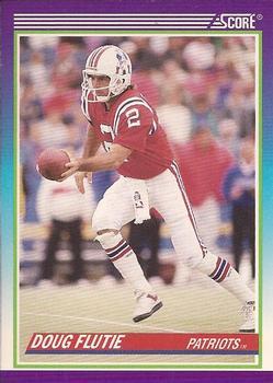 #535 Doug Flutie - New England Patriots - 1990 Score Football