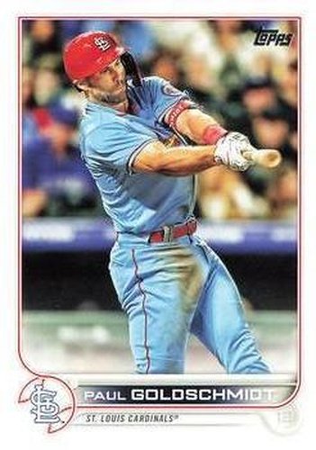 #535 Paul Goldschmidt - St. Louis Cardinals - 2022 Topps Baseball