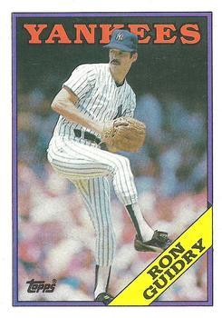 #535 Ron Guidry - New York Yankees - 1988 Topps Baseball
