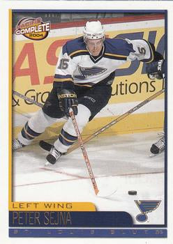 #535 Peter Sejna - St. Louis Blues - 2003-04 Pacific Complete Hockey