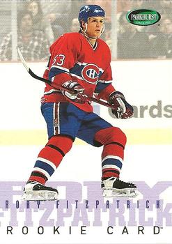 #535 Rory Fitzpatrick - Montreal Canadiens - 1995-96 Parkhurst International Hockey