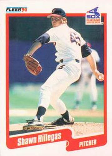 #535 Shawn Hillegas - Chicago White Sox - 1990 Fleer USA Baseball