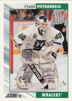 #535 Frank Pietrangelo - Hartford Whalers - 1992-93 Score USA Hockey