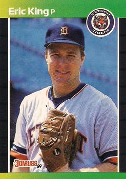 #535 Eric King - Detroit Tigers - 1989 Donruss Baseball