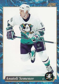 #536 Anatoli Semenov - Anaheim Mighty Ducks - 1993-94 Score Canadian Hockey
