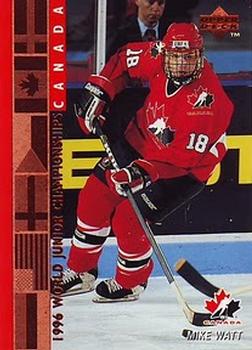 #536 Mike Watt - Canada - 1995-96 Upper Deck Hockey